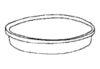 Garibaldi 32cm Light Woodgreain Round Tray