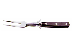 Gustav 6in Short Prong Fork With Guard - Riveted Handle GE36516S