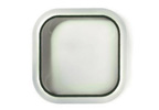 Mebel Black Entity 6 Square Tray 36 x 36 x 3cm