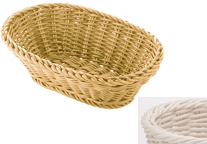 Saleen White Oval Basket SAB0934101
