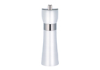 Zassenhaus Mills Hamburg White Wood Salt Mill, 18cm